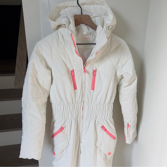 NWOT Free People All Prepped Ski Suit in White - Picture 8 of 13